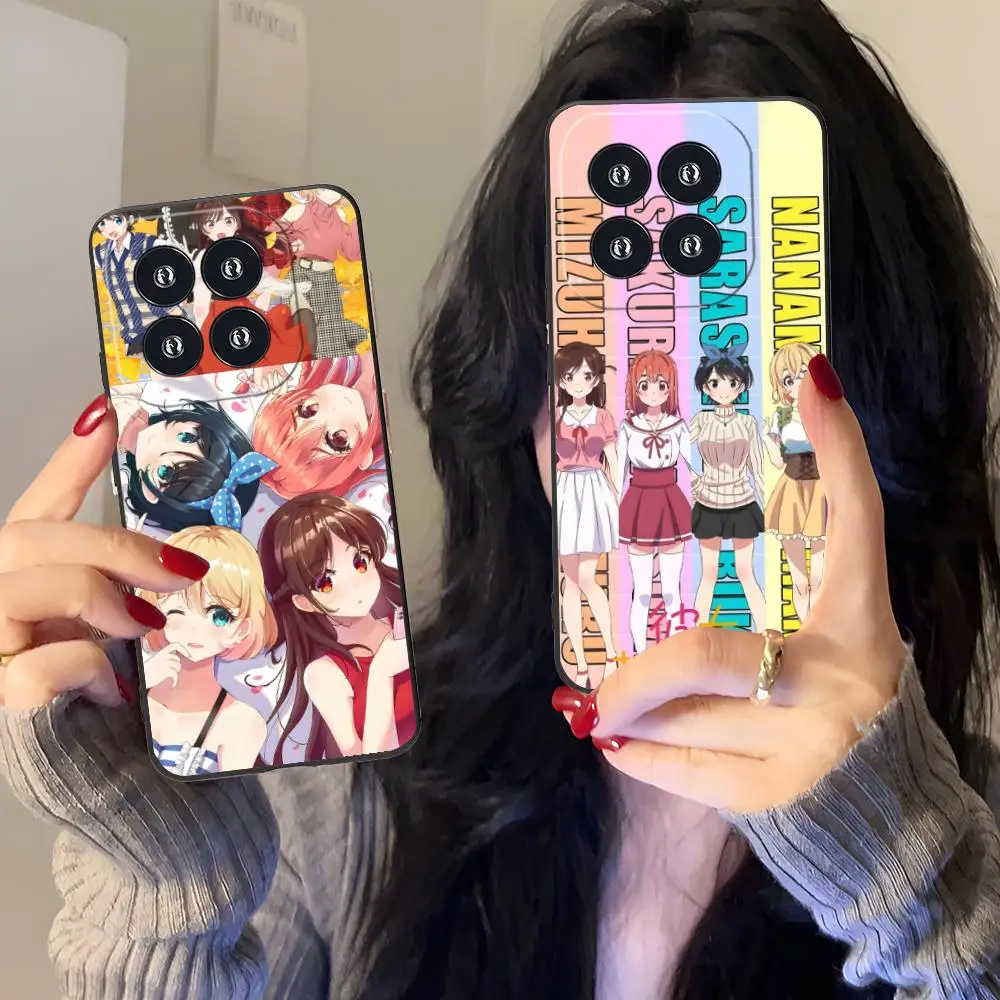 

Anime Rent Girlfriend Phone Case for Xiaomi 15 14 13 12 Mi 11 T Ultra Lite Pro S X 5G Colour Printing Cellphones Pretty Luxury