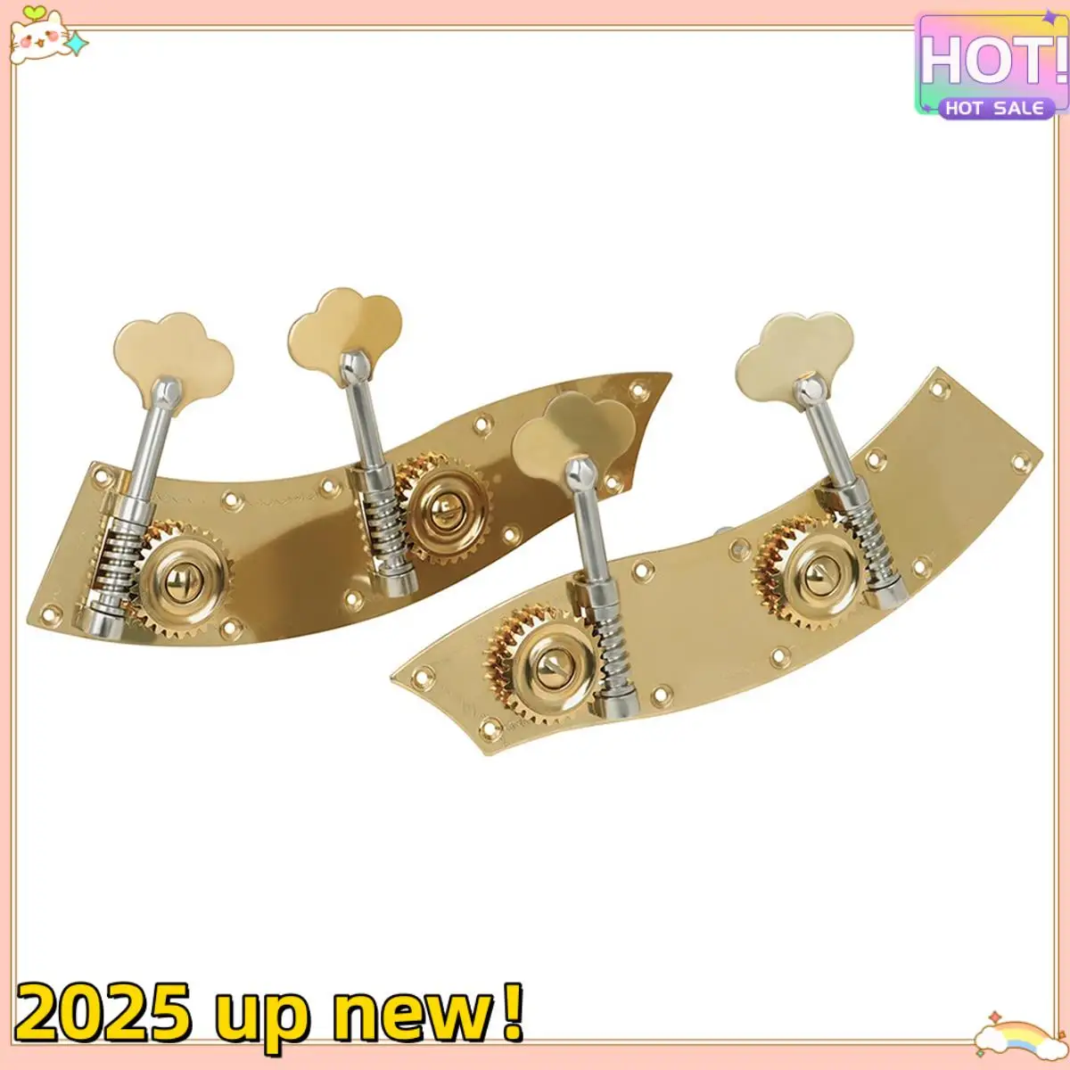 

Classy-3/4 4/4 Upright Bass Dual Tuner Machine Bass Pegs Double Bass Tuning Pegs Head Winder Pegs SET