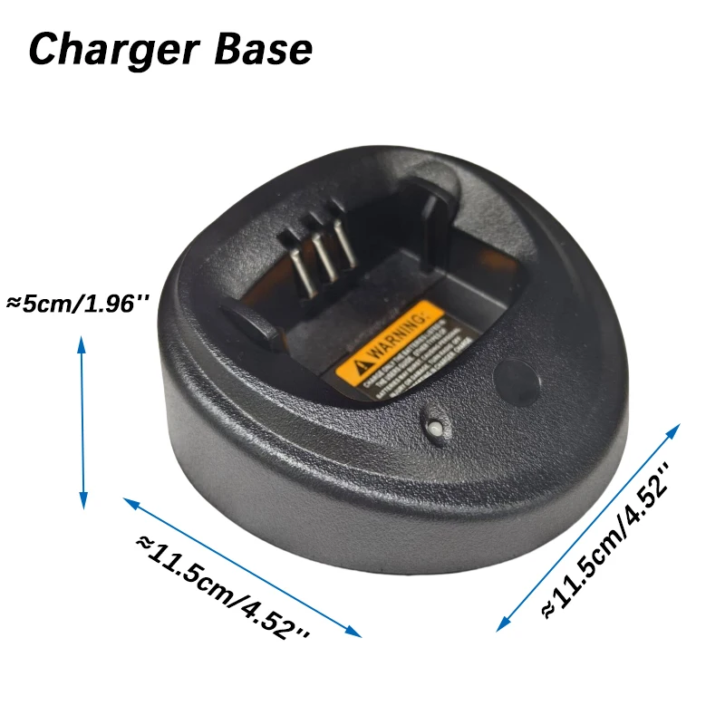 WPLN4137 Charger NNTN4497 Battery Charger Base Compatible with Motorola PMNN4598 CP200D NNTN4970A Two Way Radio Accessory DP1400