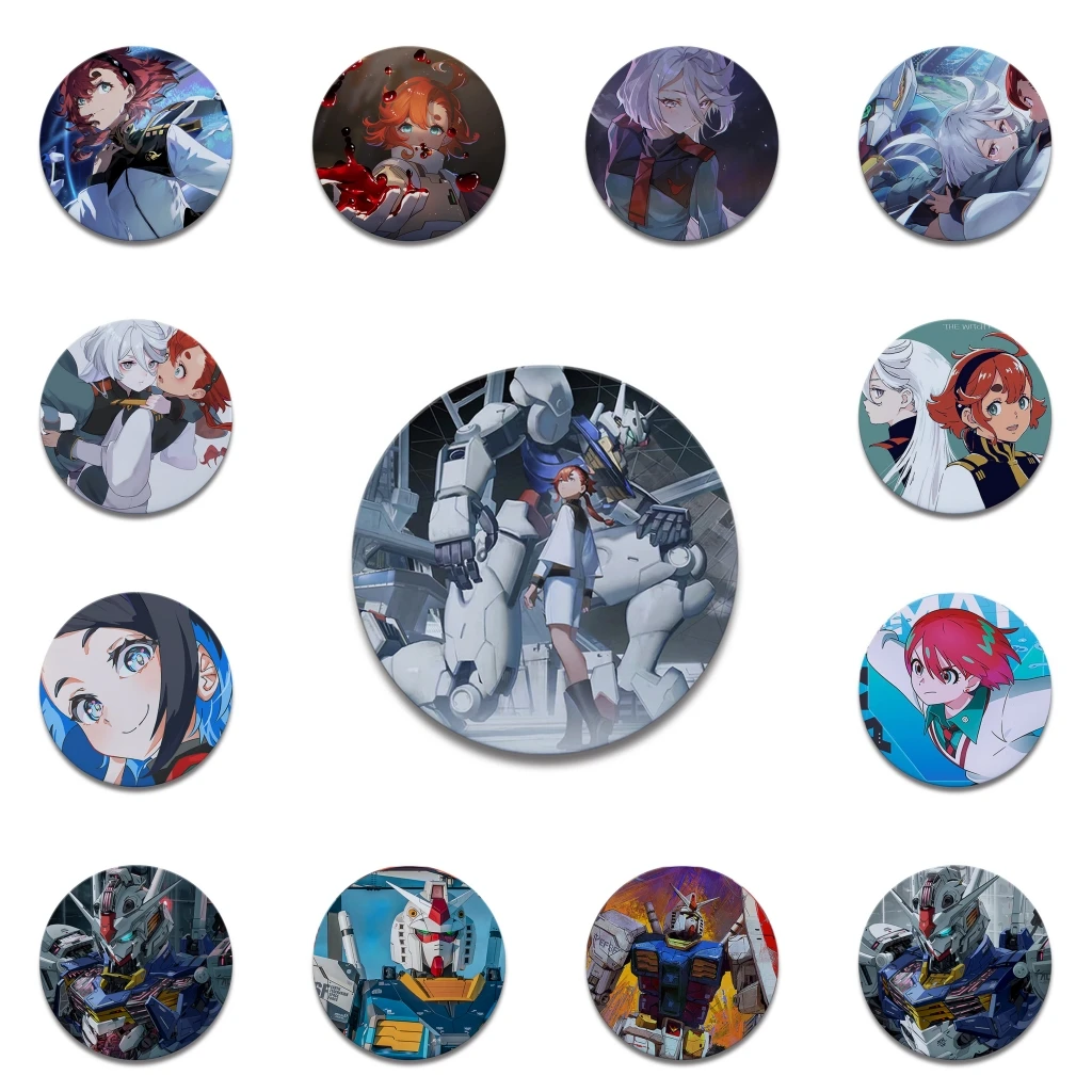 

58 мм аниме начинающий Kycilia Zabi Tamaki Yuzuriha Shuji Itō Amate Yuzuriha косплей костюм значок булавка SPTE жесть брошь реквизит