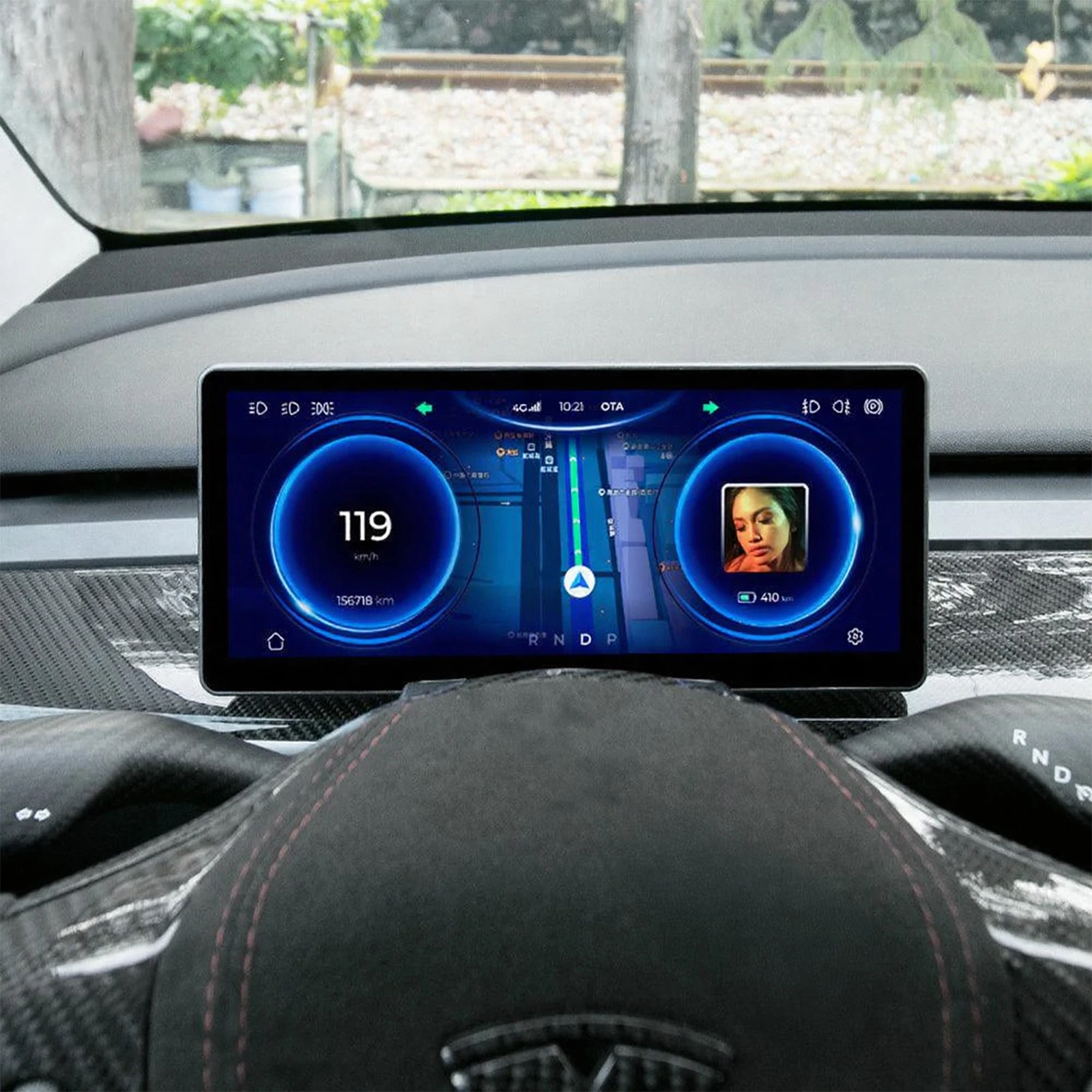 

10.25Inch 4G Dashboard Screen for Tesla Model 3 Y Dashboard Display HUD Instrument Cluster Android OTA upgrade MULTIPLE UISTYLES