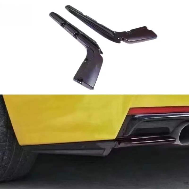 

For BMW 3 Series F30 MP Style Rear Diffuser Lip Corner Protector ABS Gloss Black Anti-Collision Car Modification Accessories