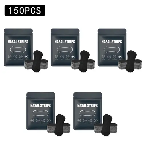 30PCS Nasal Strips for Snoring,Nose Strips for Breathing,Anti Snoring Solution Congestion Relief Nose Tape for Sleeping - Image 10