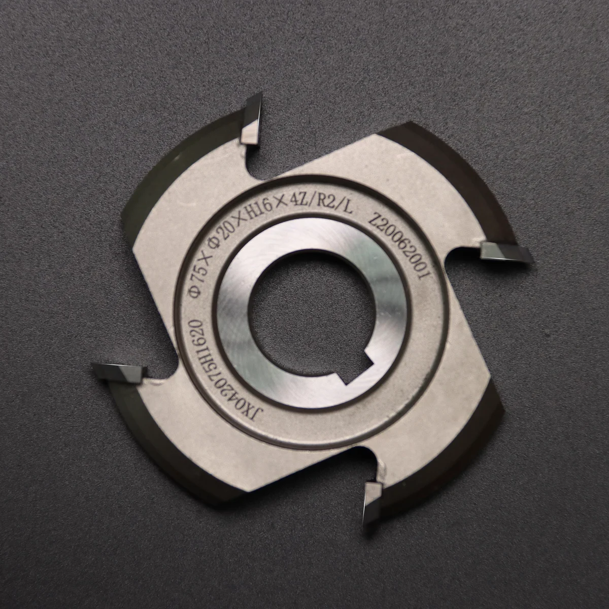 

Woodworking Machinery Parts and Accessories 75x20x16x4T Alloy Fine Trimming Cutter for Nanxing KDT SCM Automatic Edge Bander