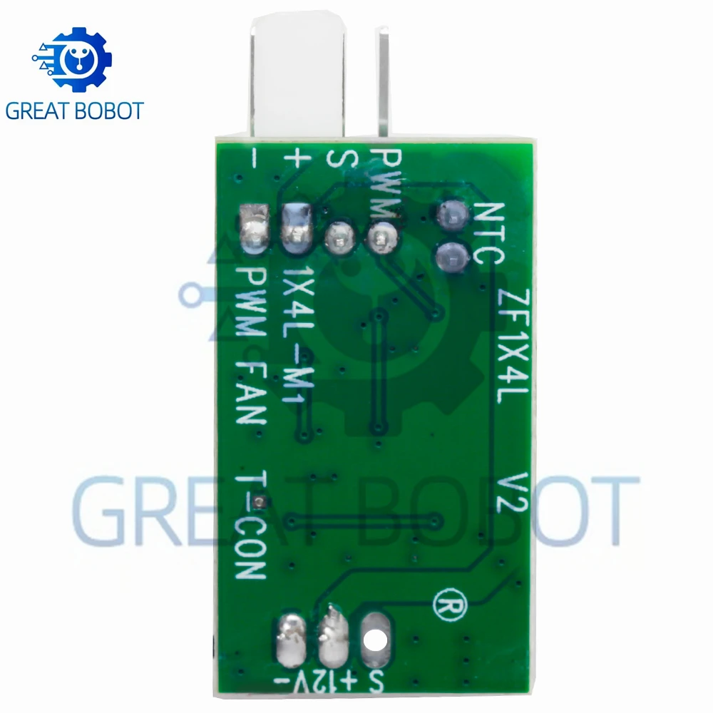 12V 4-Wire PWM Fan Controller STK Temperature Detection Module with Alarm for CPU Cooling System