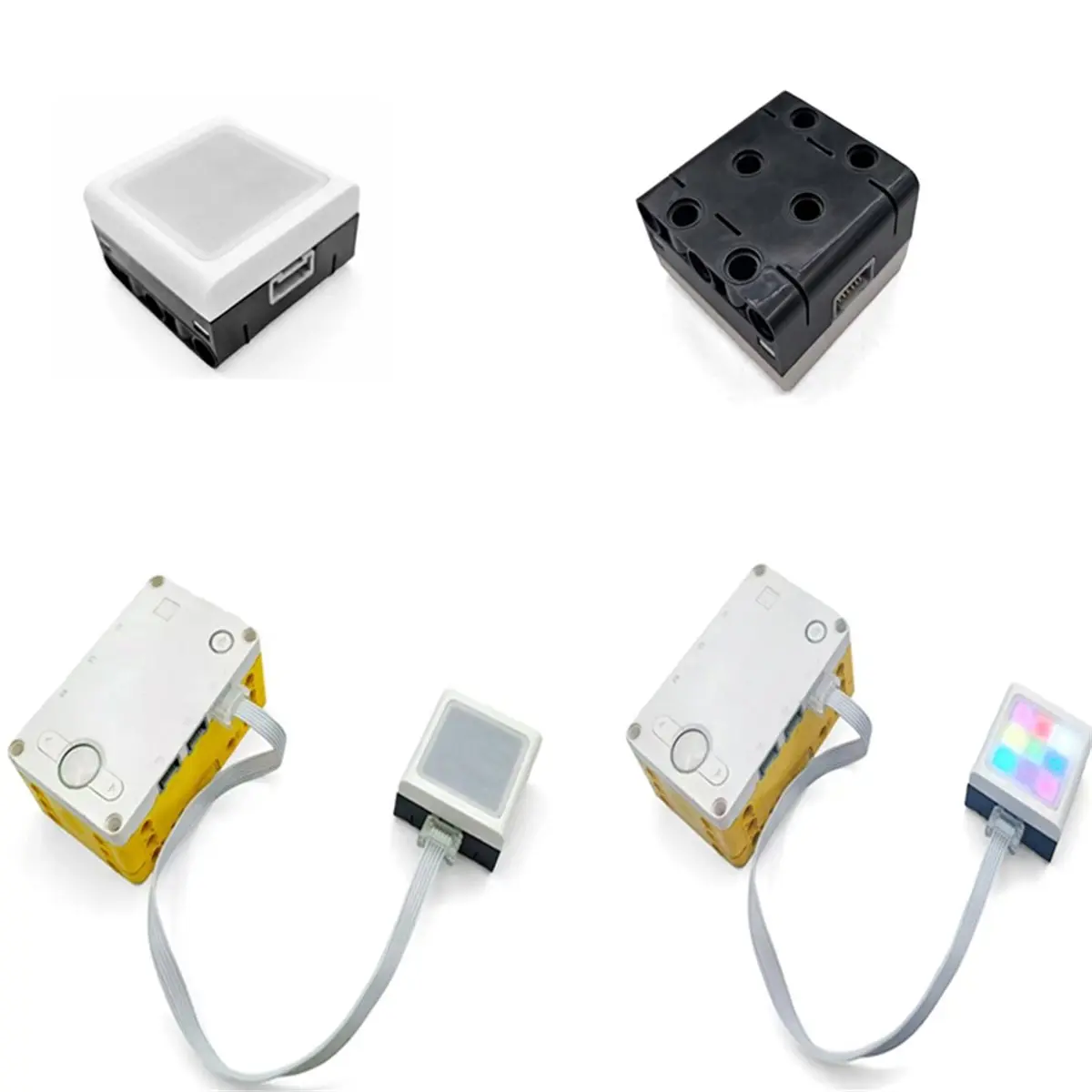 828 Mega Sale Power Function Spike 3x3 Matrix LED Module PF Technical Building Block Parts for SPIKE 45678 Motor DIY Bricks Toy