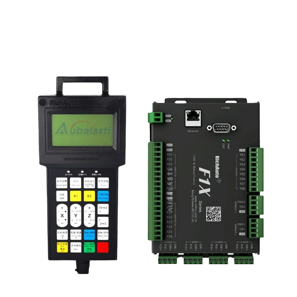

Aubalasti CNC DSP Controller F135 Support Servo And Stepper 3Axis Multi-Tool Head Automatic Switching Motion Control System