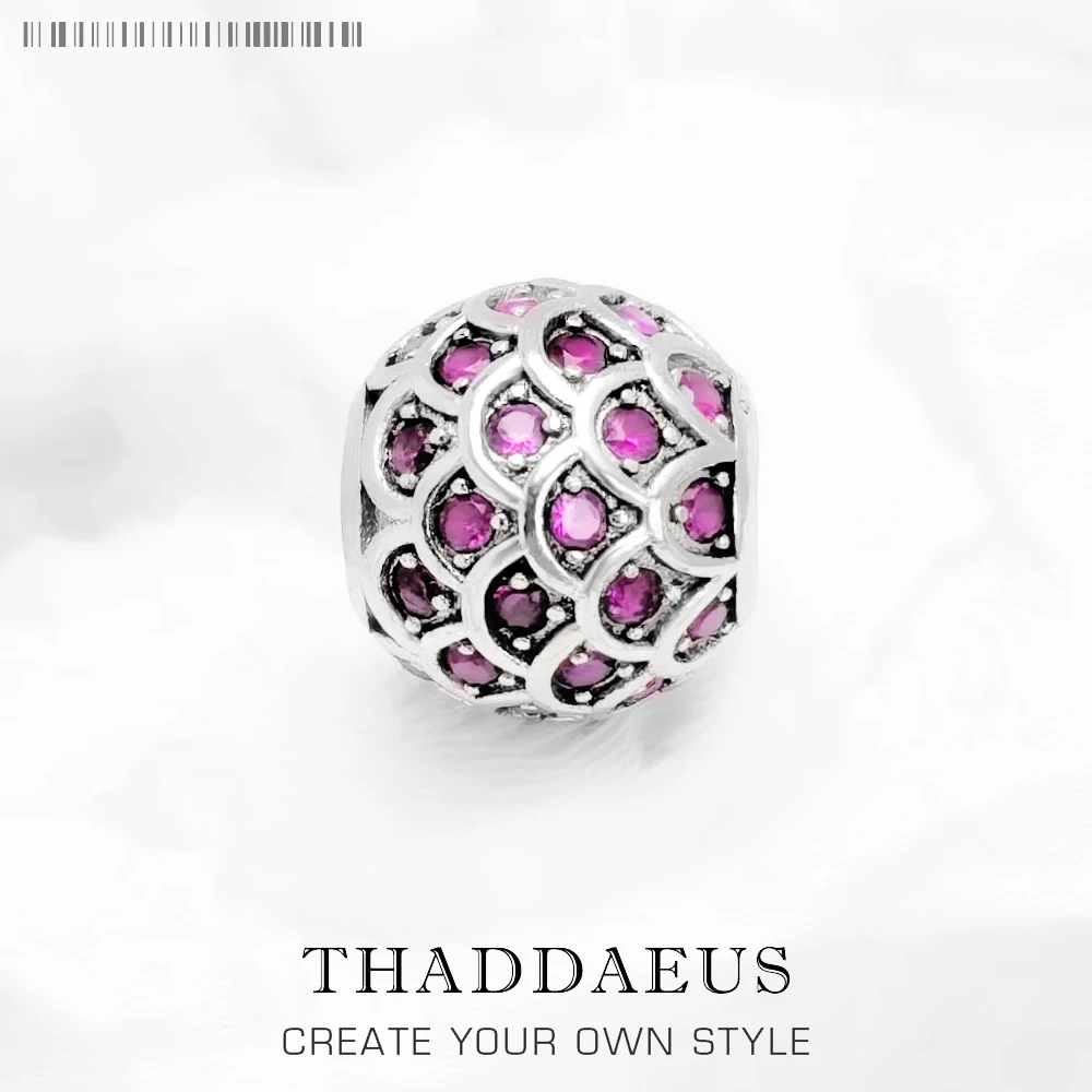 

Бусины с красной рыбой из серебра 925 пробы, шарм, ювелирные изделия, аксессуары, подарок для женщин