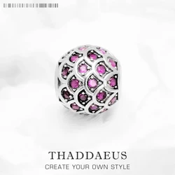 Beads Red Fish 925 Sterling Silver Charm Jewelry Accessories Gift For Women