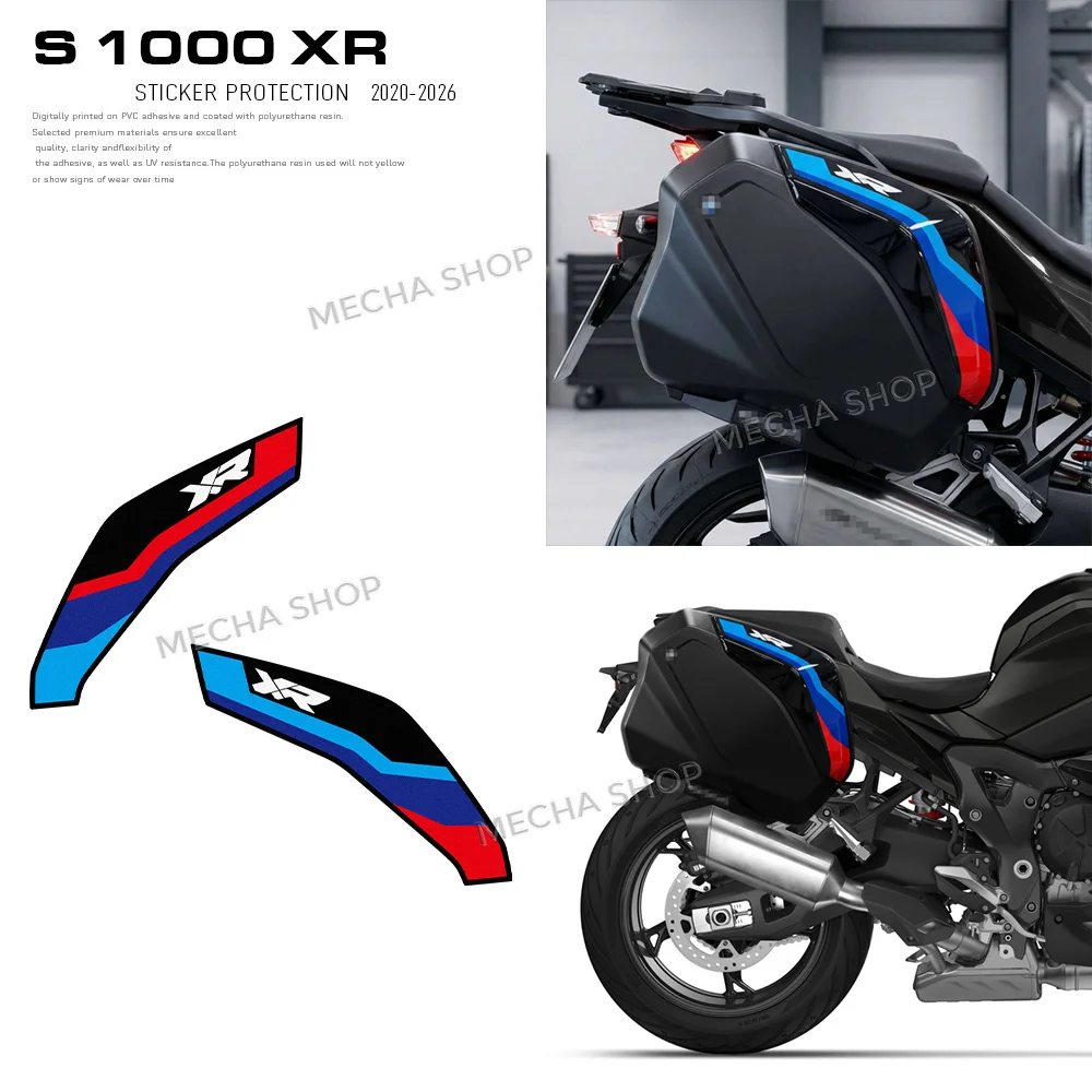 

Гладкие кристаллические наклейки для мотоциклетных кофров S1000XR S 1000 XR 2020-2026, графическая наклейка
