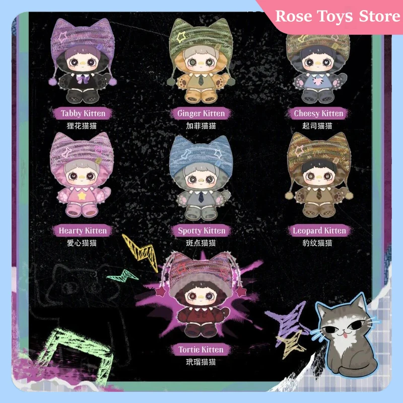 

Genuine Maymei Kitten Academy Series Vinyl Face Blind Box Toys Kawaii Keychain Mystery Box Anime Figure Collection Festival Gift
