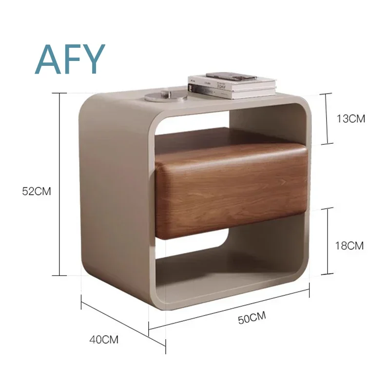 Modern Premium Nightstand for Bedroom Furniture Storage Drawer Design Glam Classic Beauty Mesitas De Noche Night Stand