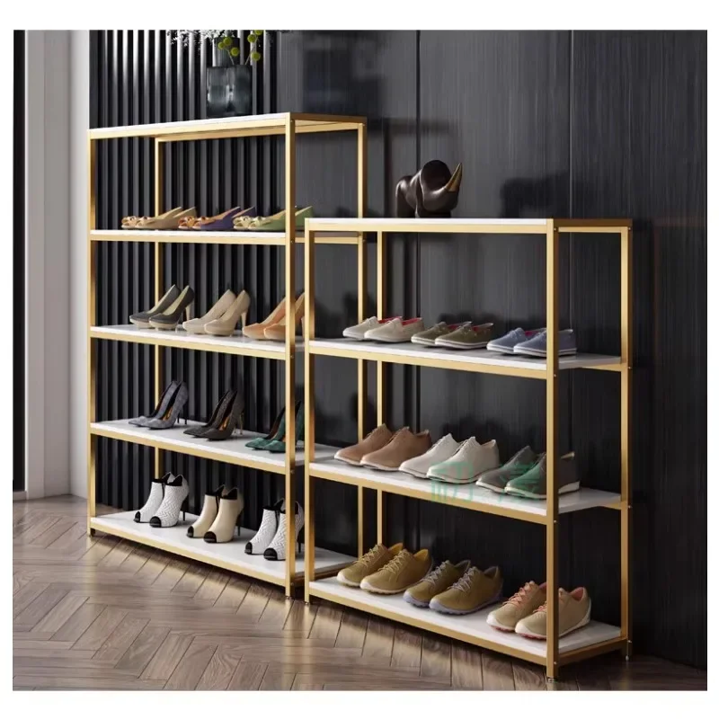 

Shopping mall shoe rack displage rack, live broadcast display rack, floor standing