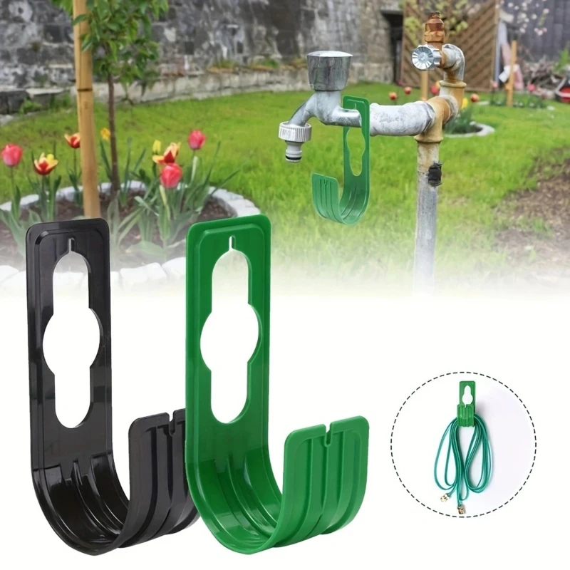 1 Piece Portable Hose Hook Garden Faucet Car Washing Garden Tools Telescopic Water Pipe Hook Accessories Storage Rack