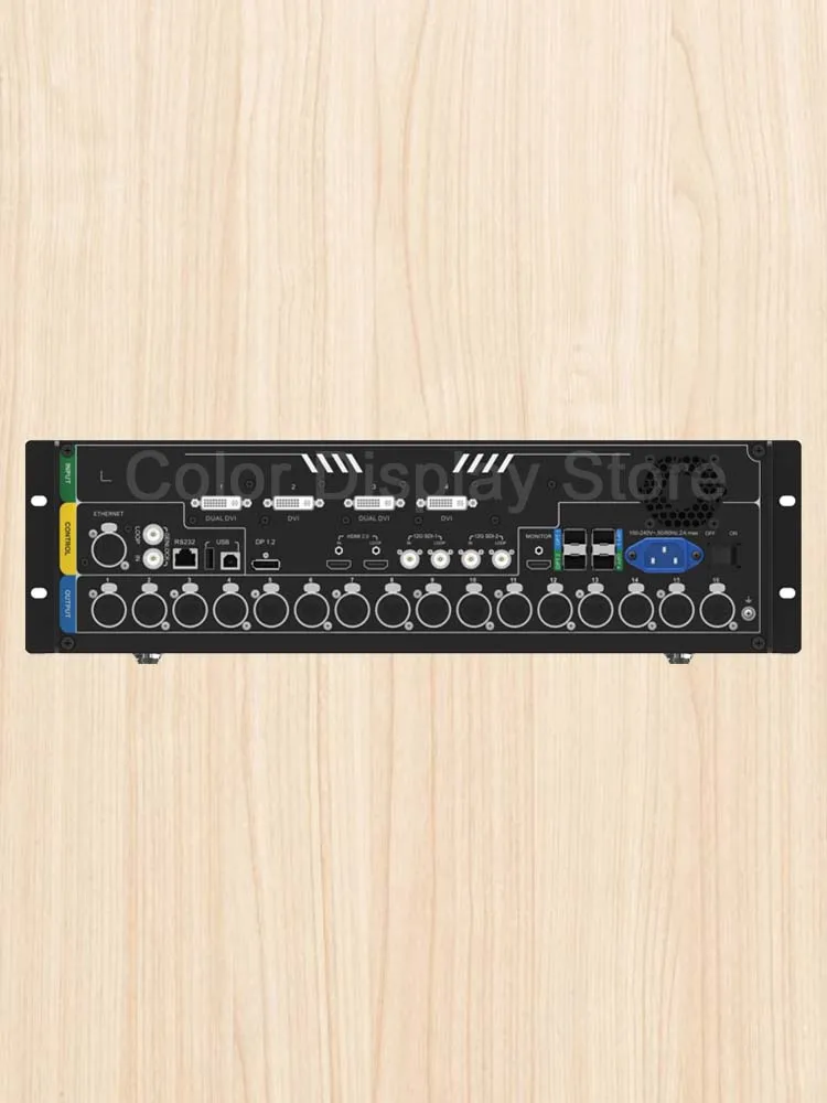 NovaPro UHD Jr Full Color RGB Module Huurscherm Controller LED Display Scherm Videoprocessor ondersteunt HDMI DVI SDI DP Input
