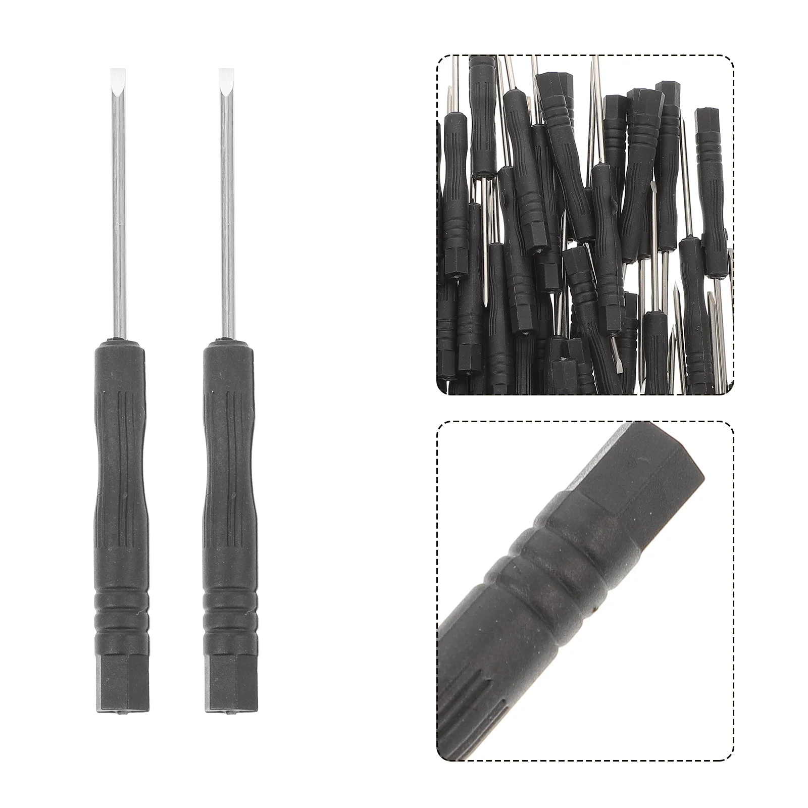 50 Pcs Screwdriver Set Slotted Miniature Pocket Repair Tool Chrome Vanadium Alloy Steel Electronic