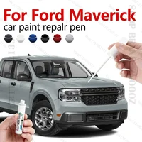 Pluma de reparación de pintura de coche para Ford Maverick 1970-2025, accesorios de reparación de arañazos, gris G4 blanco YZ negro G1 azul E7 verde