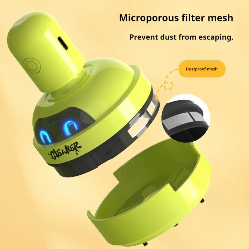 Odkurzacz biurkowy, kreskówkow – Mini Desktop Vacuum Cleaner For Eraser Dust recenzja i cena