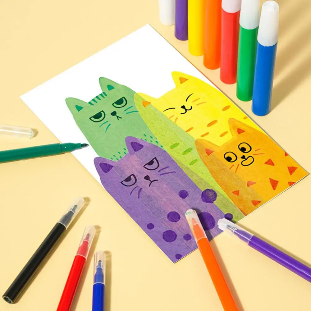 1 Set DIY Rainbow Scratch Painting Kit with Paints Pens Scraper Sticker Educational Rainbow Scratch Art Paper Toy Gift
