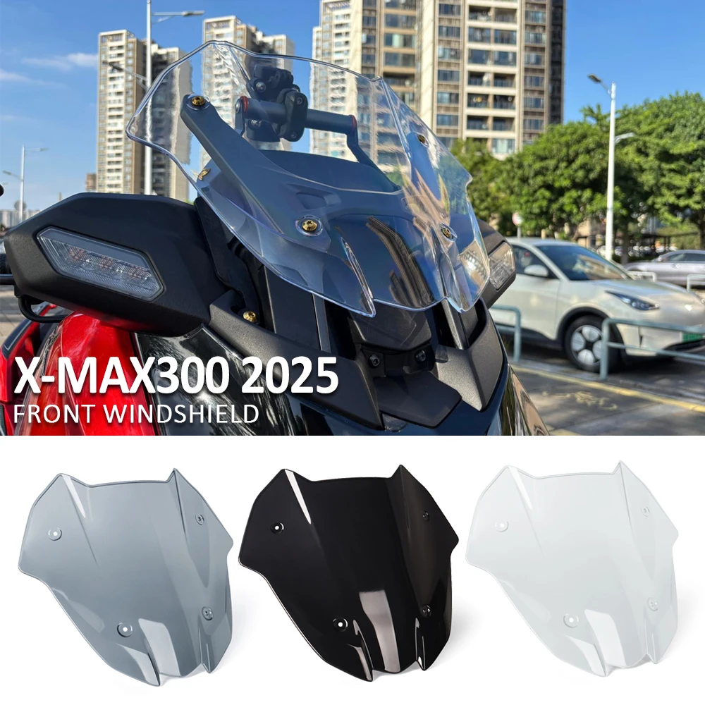 

For YAMAHA X-MAX300 XMAX300 XMAX 300 Tech MAX 2025 Motorcycle Windshield Windscreen Wind Shield Deflectore Fairing Fly Screen