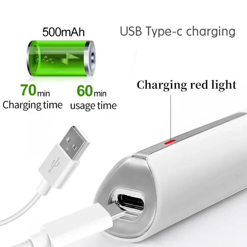 Depilação facial indolor 5 em 1, navalha elétrica para mulheres recarregável e portátil aparador de sobrancelha aparador de biquíni removedor de pelos