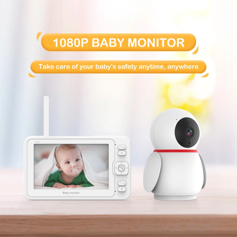 1080P Wifi Wireless Baby Sleep Breathing Oem Night Vision Two Ways Audio Video Baby