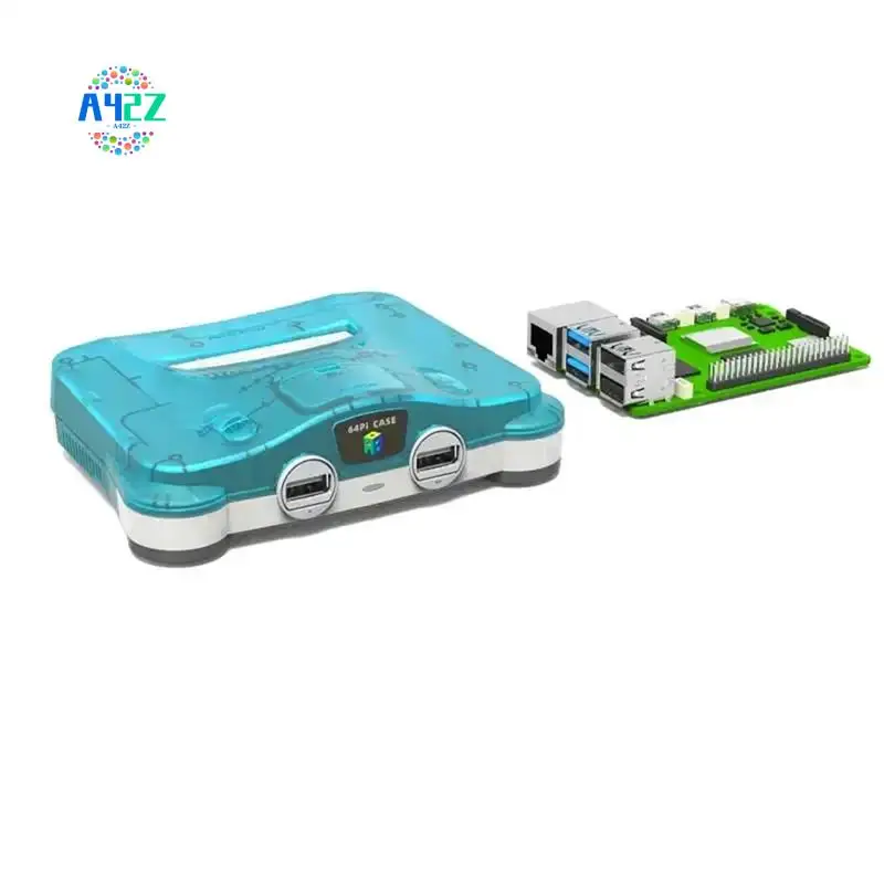 

A42Z-For Retroflag 64Pi Case With Dual USB Ports, SD Card Storage, Safe Shutdown And Reset For Raspberry Pi5