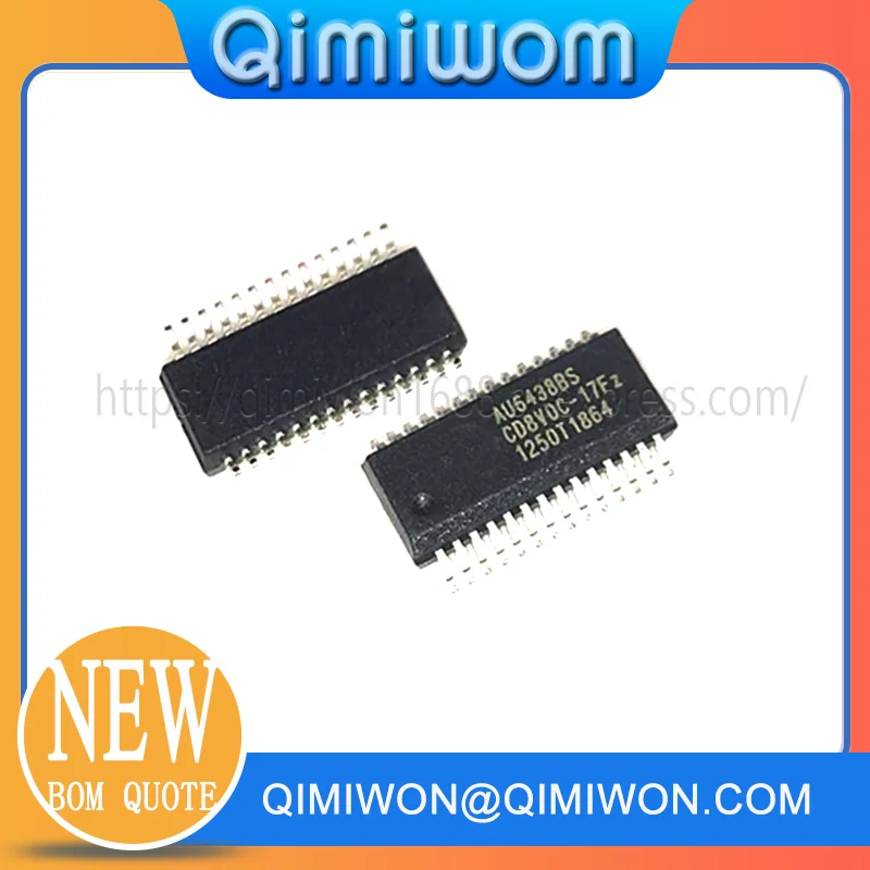 10pcs AU6438BS SSOP28 Card Reader Main Control Chip AU6438 6438 Integrated Circuit