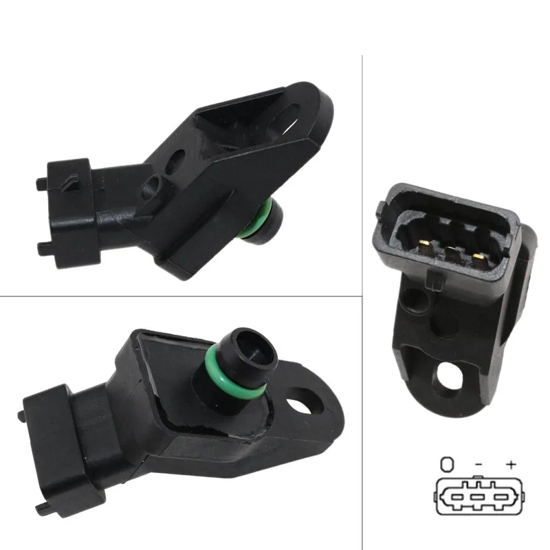 Car Map Sensor Pressure Sensor 46433053 46468682 90541409 0281002137 For Opel Vauxhall ASTRA G VECTRA B ZAFIRA 2.0 DI DTI 1.7 TD