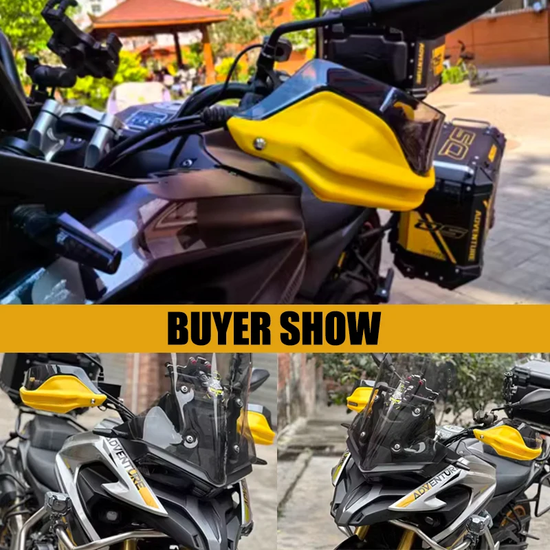 Carbon Look Handguard Hand Protection Wind Shield Hand Guards Cover For Voge Valico 525 DS525X DSX525 525DSX DSX 525 2023 2024