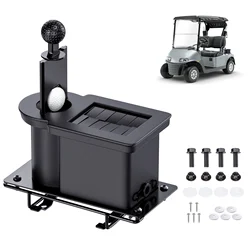 Golf Club & Golf Ball Washer Machine Device Cleaner with Bracket For Golf Cart EZGO RXV