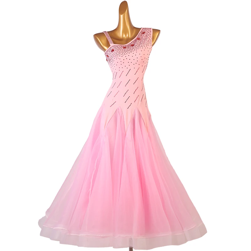 

Custom made Ballroom Dance Dress Standard Skirt Competition Dress Costumes Performing Dress Customize New Arrival Adult Children