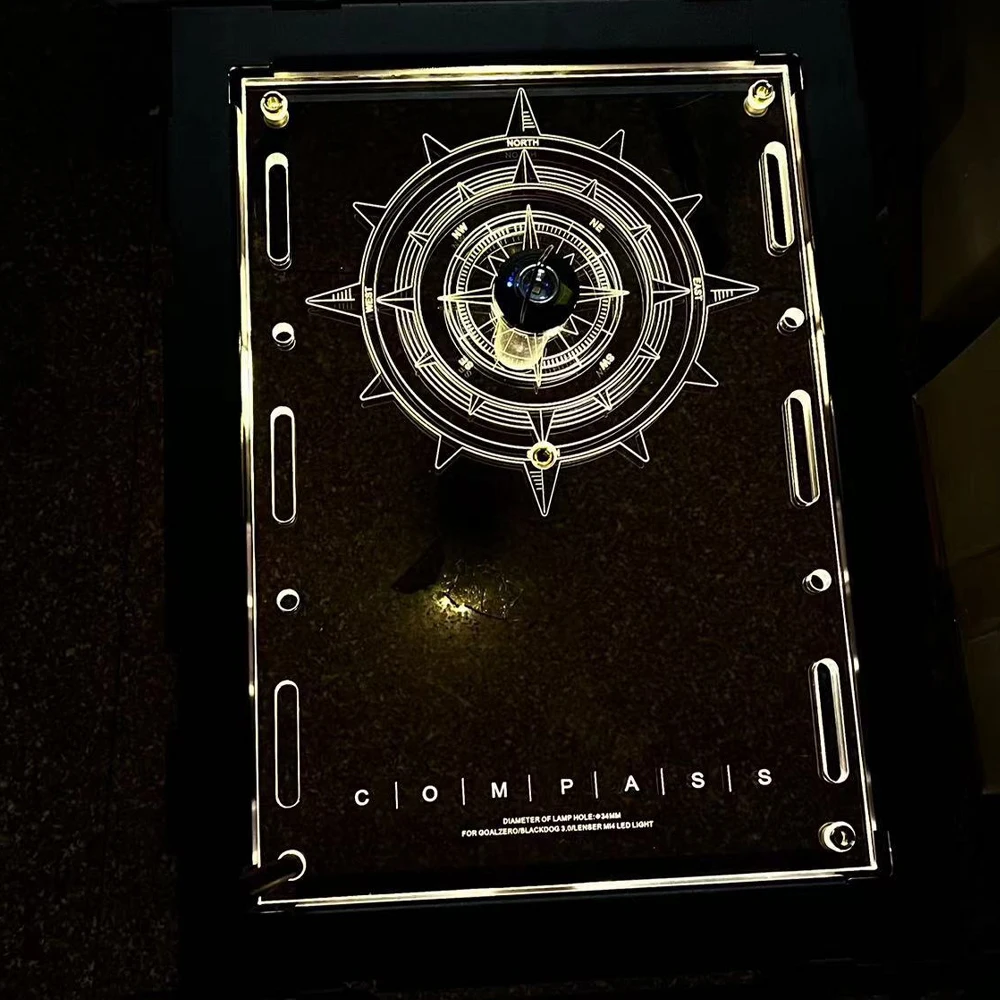 

Тактический стол IGT для кемпинга на открытом воздухе, многофункциональный складной стол «сделай сам», акриловая доска, 1 шт.