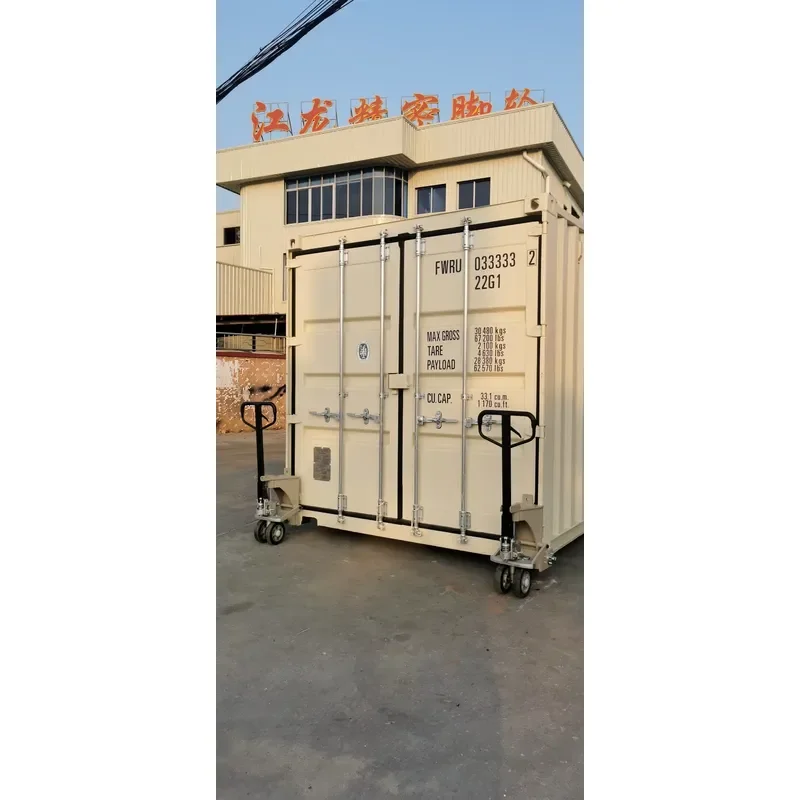 Heavy Industrial Container Lifting Caster Wheel Equipment