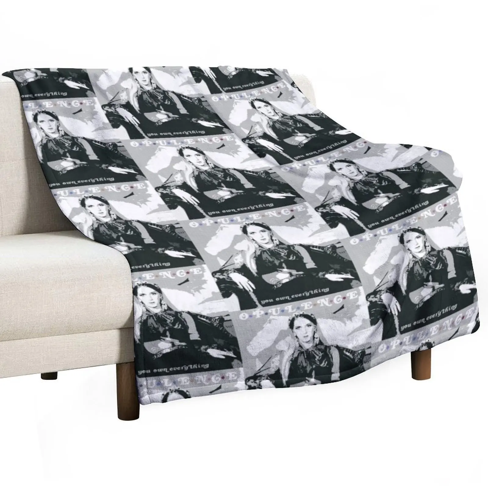 

Opulence//You Own Everything Throw Blanket Blankets For Sofas Travel Summer For Decorative Sofa Blankets