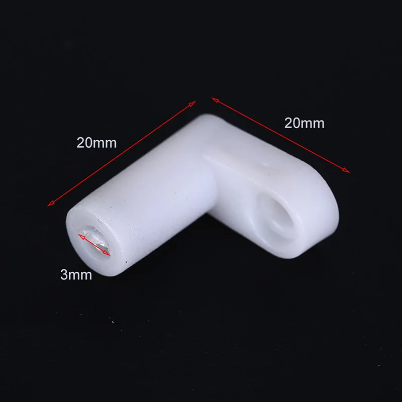 10pcs fixed plastic pcb mounting feet 20mm L type feet with screws