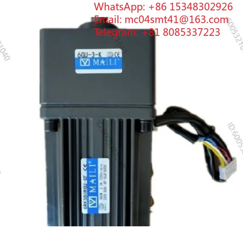 60W Adjustable Speed AC Gear Reduction Motor 5RK60RGU-CF For Parking Lift Smoke Exhaust Door Automatic Door Driving Maintenance