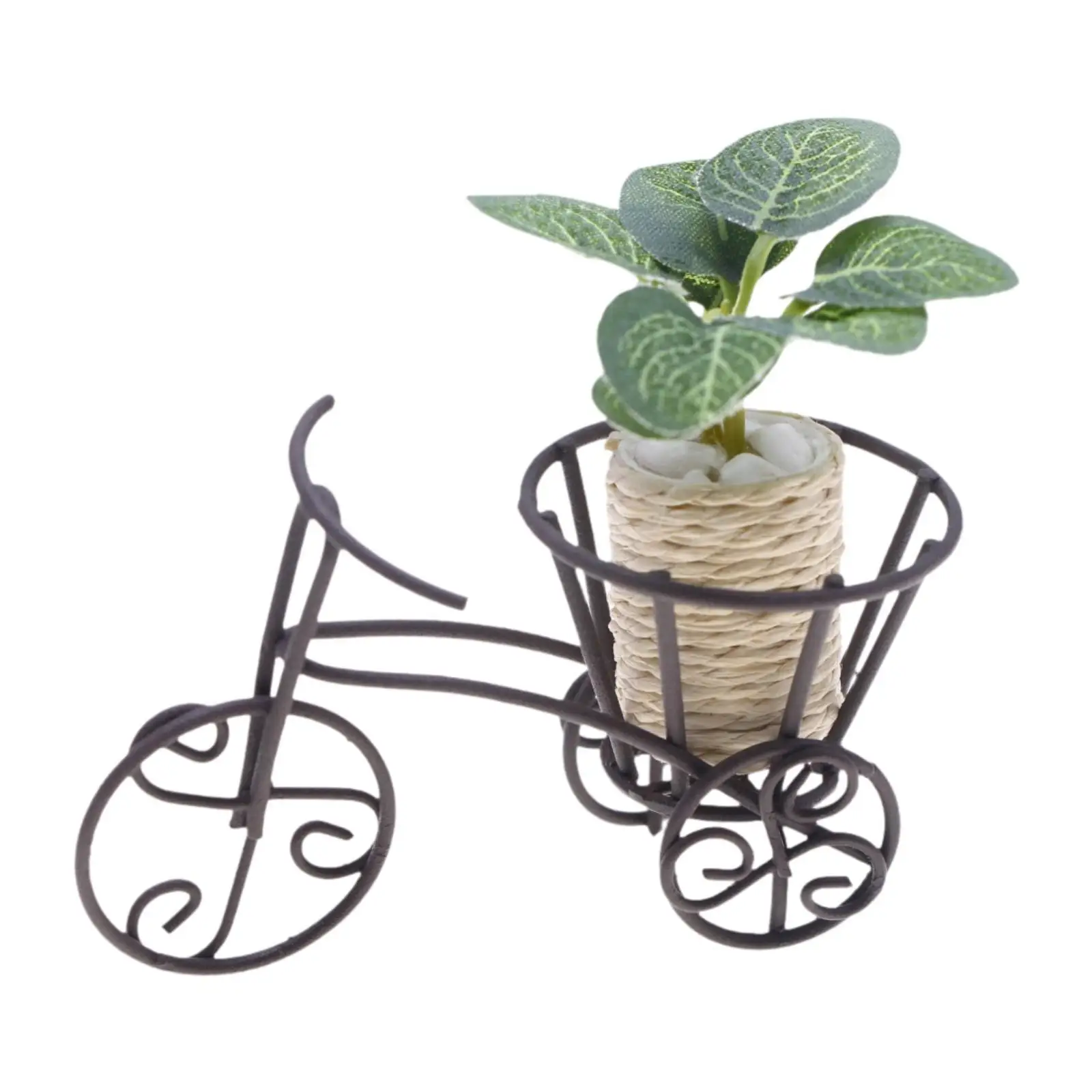 

Miniature Dollhouse Plant Micro Landscape Decoration Tiny Fake Greenery