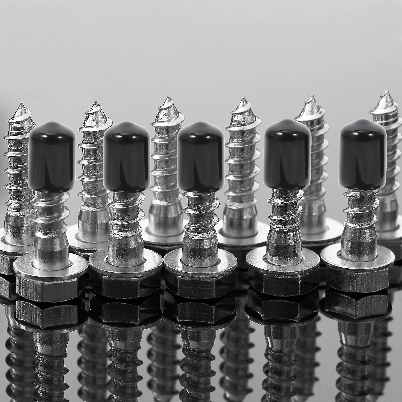 

400Pcs Rubber Bolt Covers Protective Caps for Screws Nuts Anti-Corrosion Flexible Dome End Caps for Humid Environments