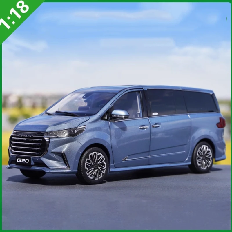 Diecast 1/18 Scale MAXUS G20 MPV Commercial Vehicle Alloy Car Model Collection Souvenir Display Ornaments Gift