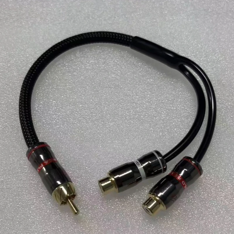 Car Audio Subwoofer Amplifier Audio Cable Pure Copper Head Male To Female RCA Plug Audio Cord PVC Cables Line