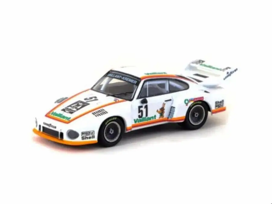 Minichamps x Tarmac Works 1/64 935 Vaillant Zolder DRM 1977 51 Diecast Model Car Collection Limited Edition Hobby Toys