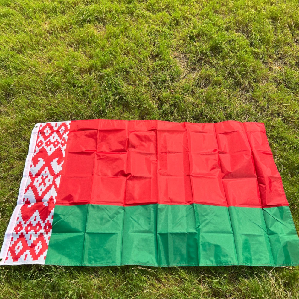 Belarus flag 90x150cm High Quality polyester9 Republic of Belarus National Flag  National Flag For home Decoration And Activit