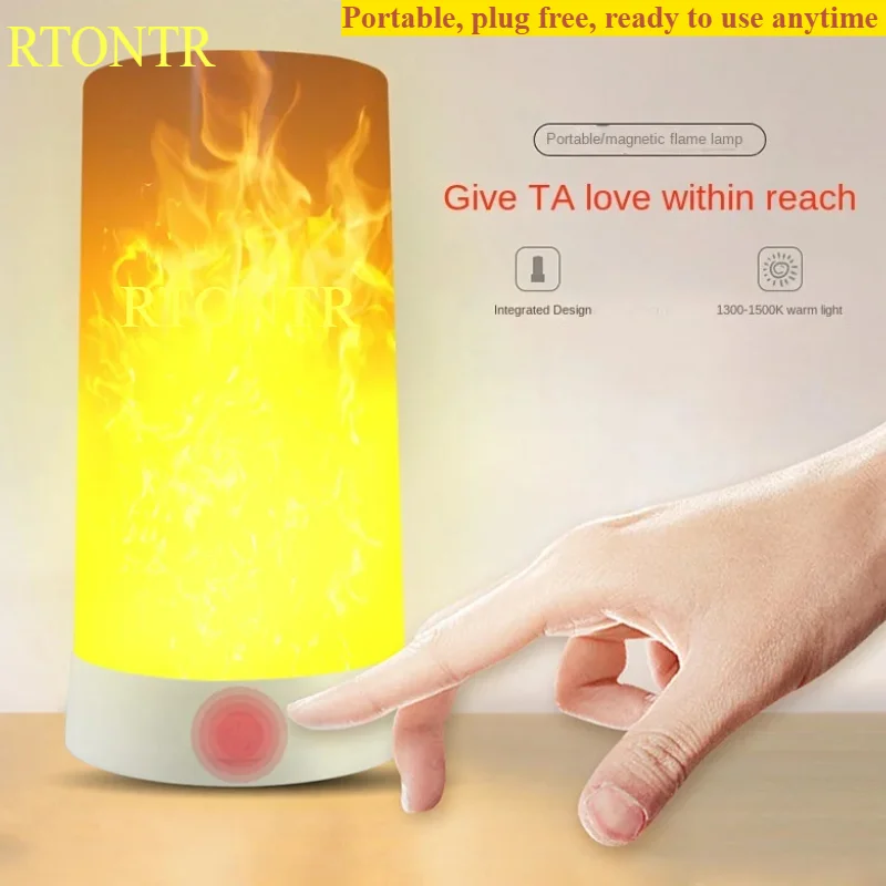 Светодиодные лампы с пламенем для комнаты