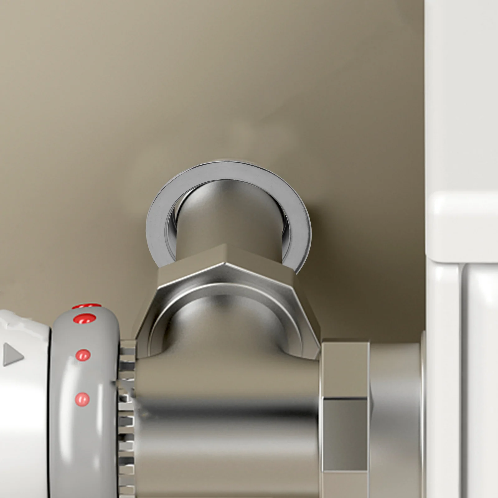 الفولاذ المقاوم للصدأ مكيف الهواء ثقب غطاء جدار حلقة الزخرفية مقاوم للماء دائم للمنزل مكتب صنبور المطبخ