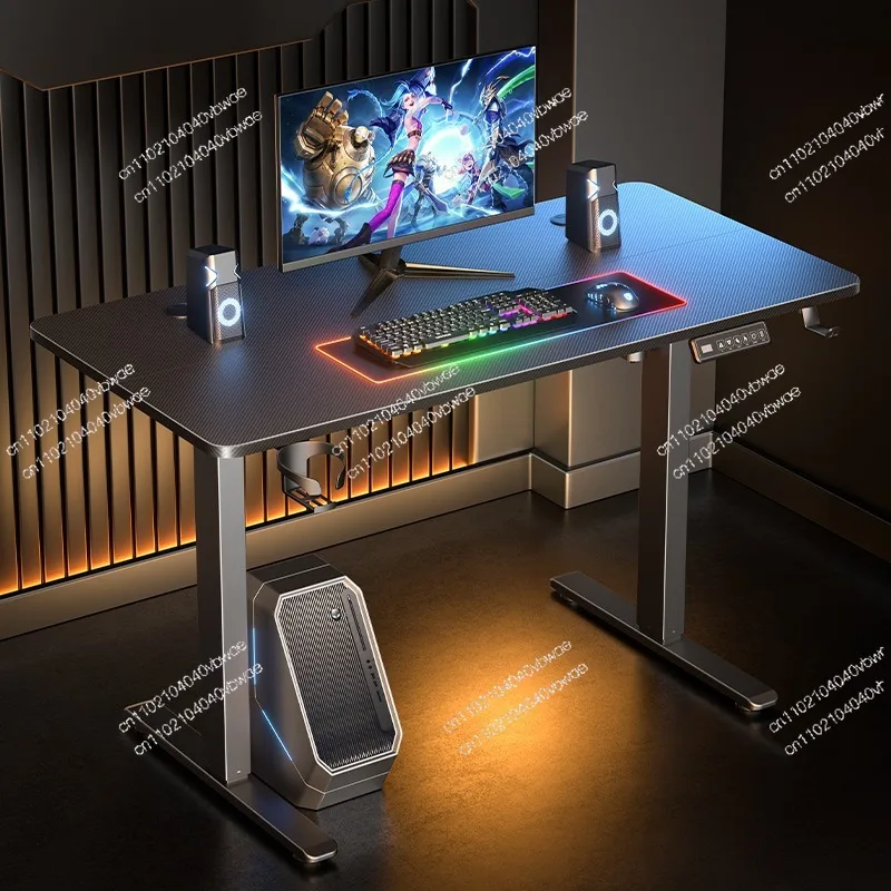 Height-Adjustable Standing Desk with Cup Holder and Eco-Friendly Desktop: The Ergonomic Workstation for Home Learning and Office