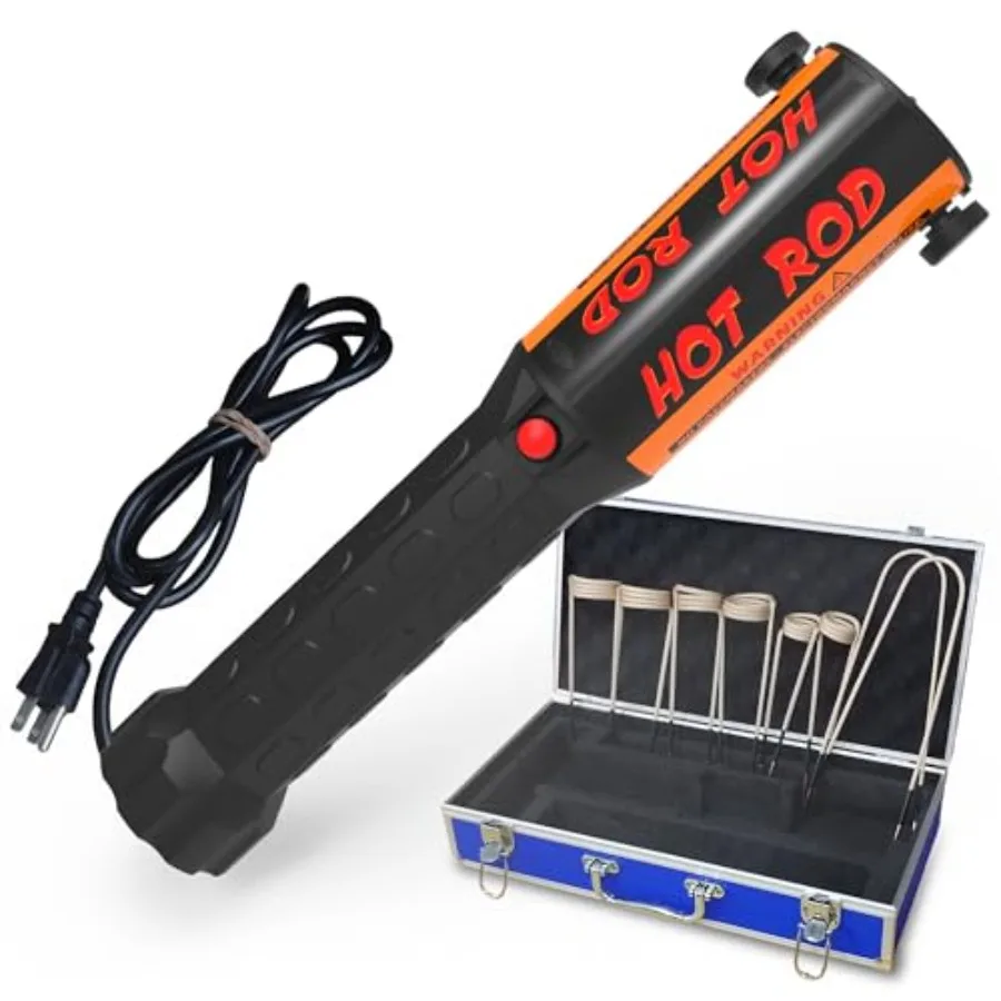 

Magnetic Induction Heater Bolt Removal, 1200W 110V Heat Induction Tool for Rusty Bolts and Nuts, Nut Buster Tool with s and Cas