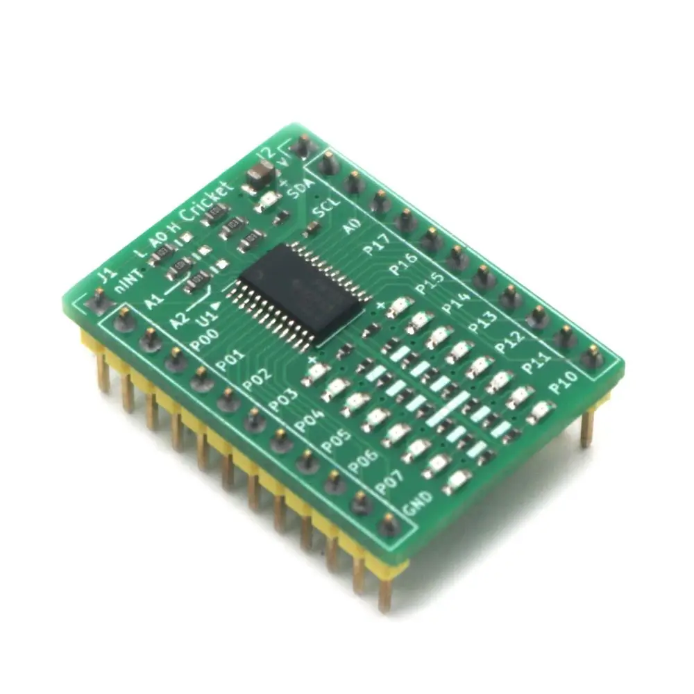 GPIO لوحة التوسع مع المدخلات والمخرجات الرقمية ، وحدة IIC I2C ، TCA9555 ، PCA9555A ، 16