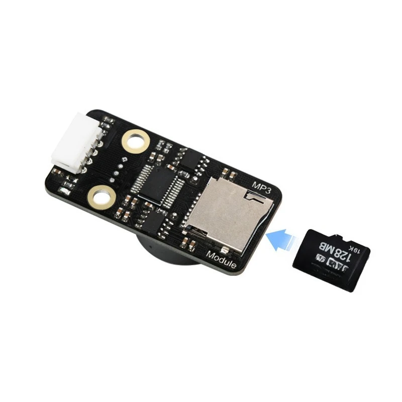 

Support TF large memory card MP3 WAV hardware decoding