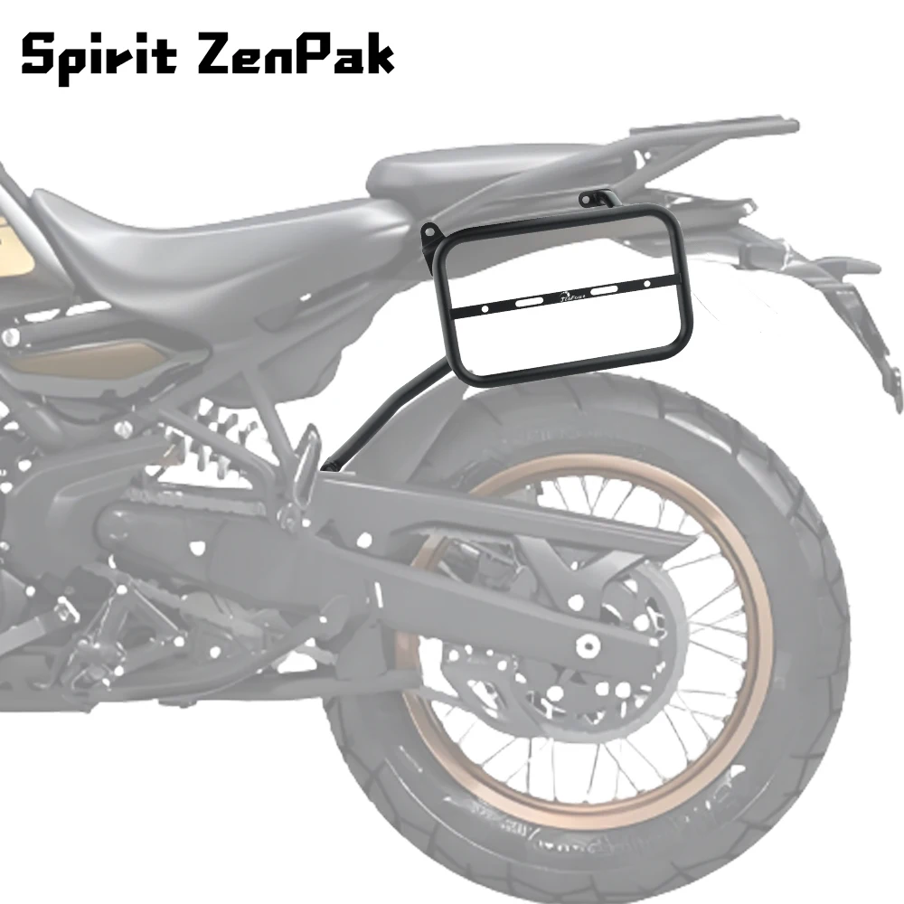 

Держатель сумки для багажника подходит для нового гималайского 450 2024-2025, аксессуары для мотоциклов, седельная сумка, боковой кронштейн для сумки багажника